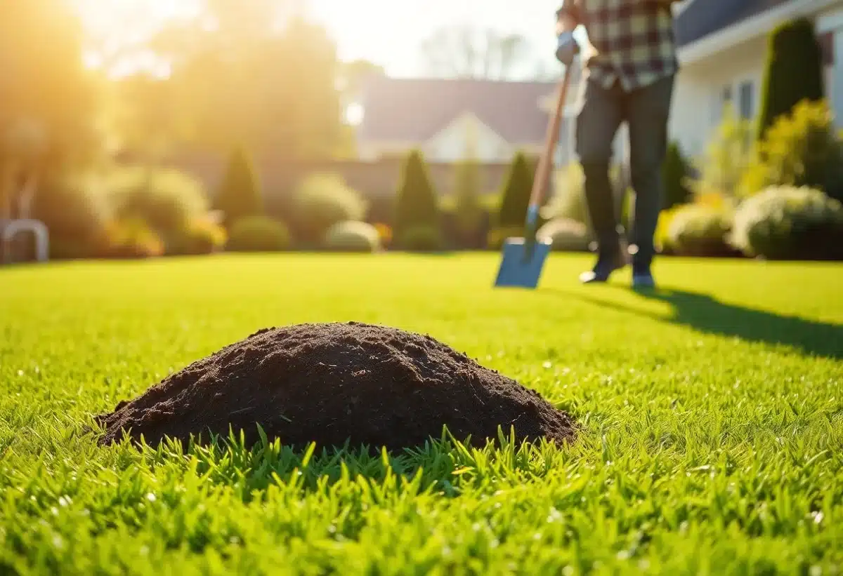 Éliminer les taupes : astuces et solutions pour un jardin impeccable